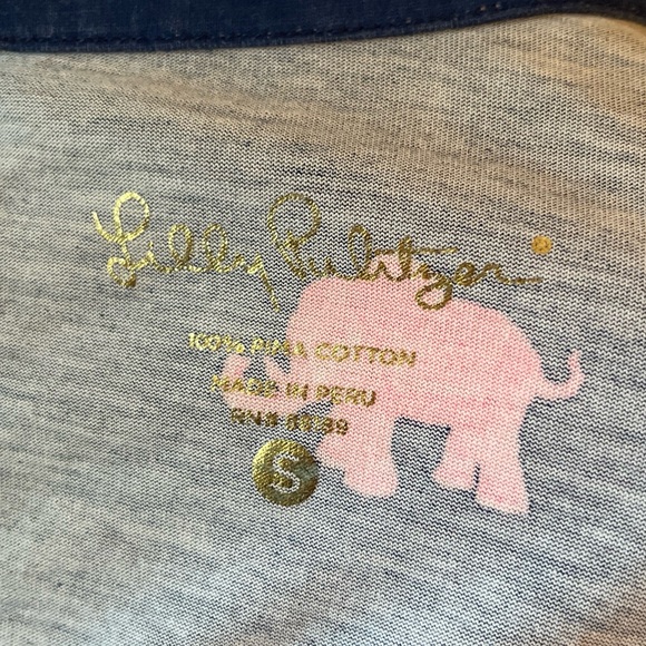 Lilly Pulitzer Small Elephant Ocean Ridge Pima Cotton Dress - Picture 8 of 10